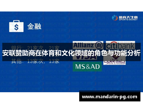 安联赞助商在体育和文化领域的角色与功能分析